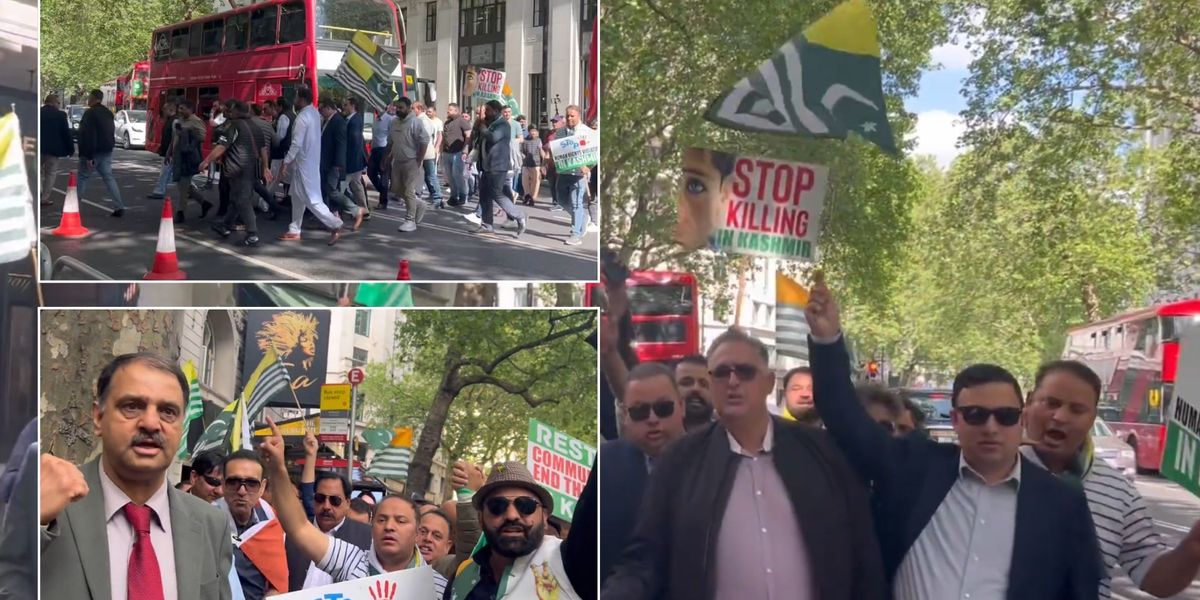 NextImg:Pakistanis in London to protest outside Indian Embassy as Asian conflict reaches Britain