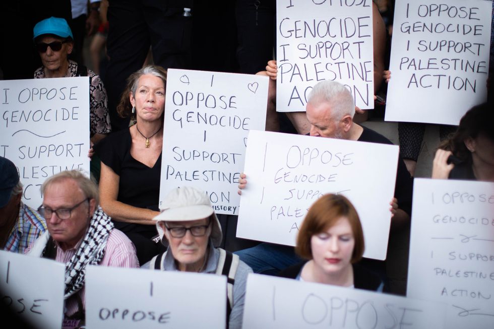 Palestine Action protest in London