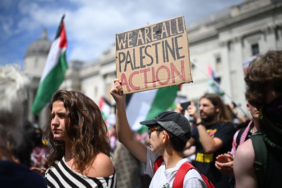 Palestine action protest