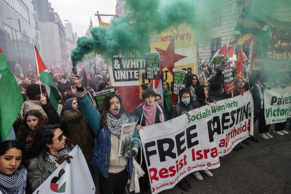 Palestine Coalition protest