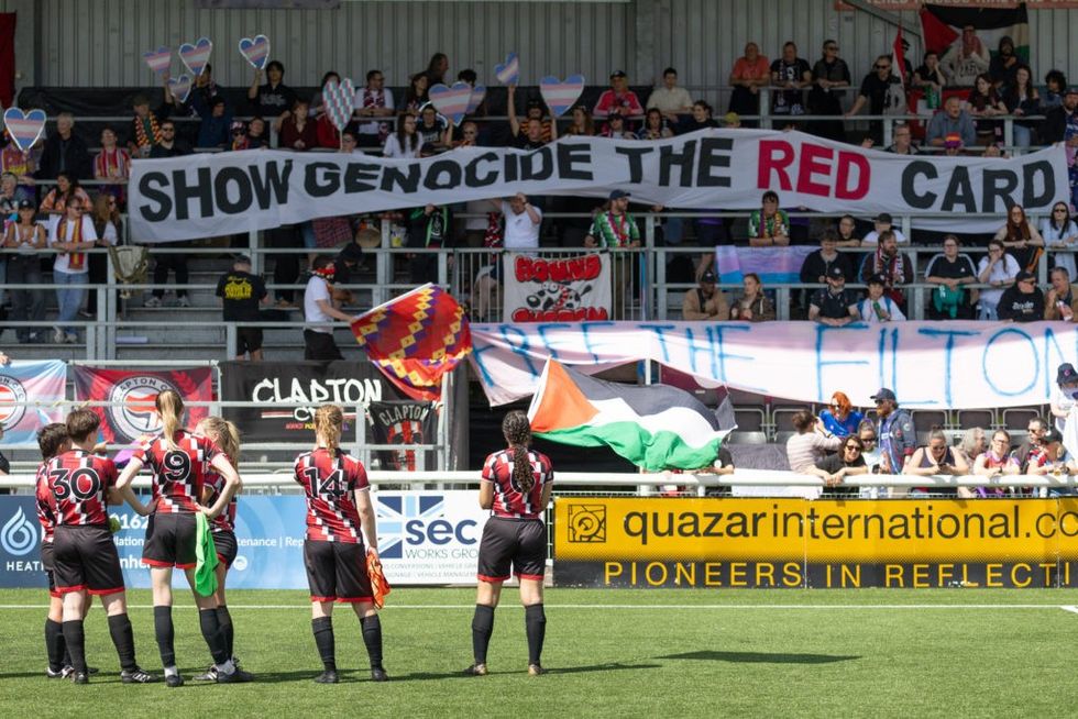 Palestine flags