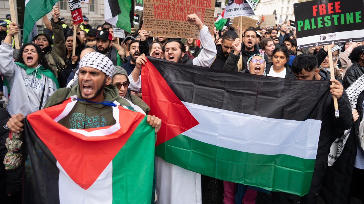Palestine march London UK
