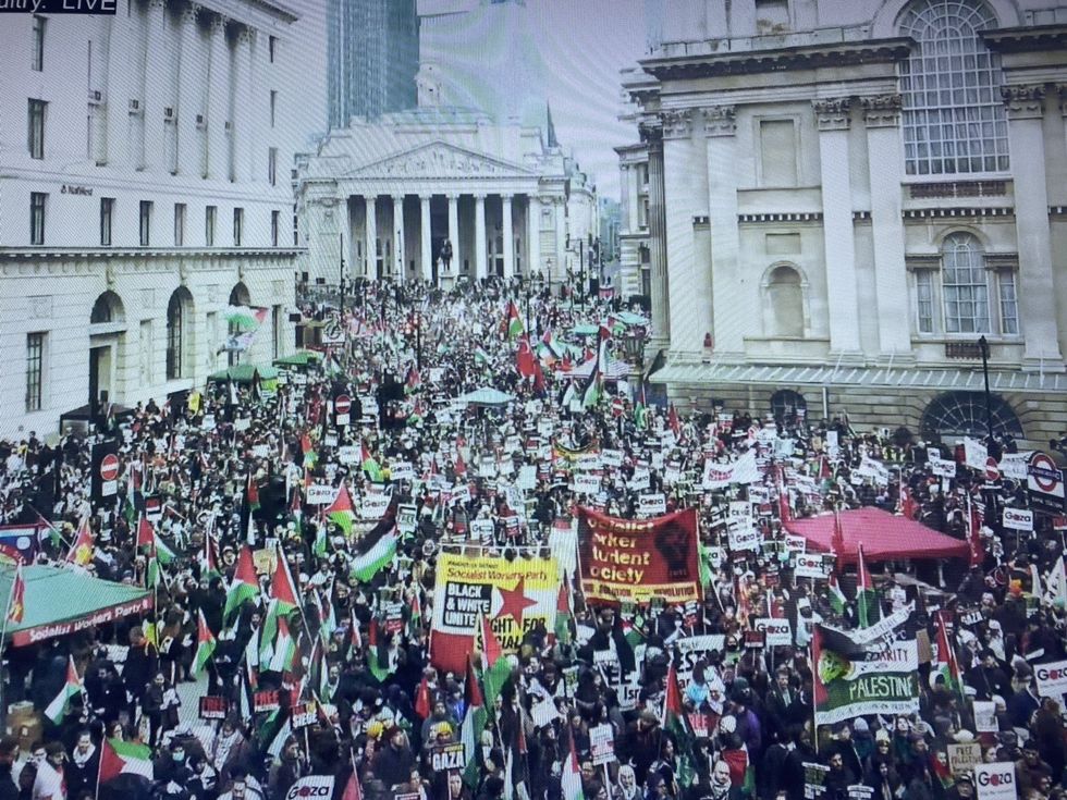Palestine march