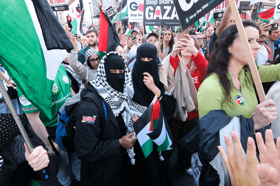 Palestine protest in London