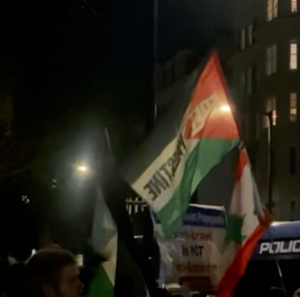 Palestine protest St John's Wood