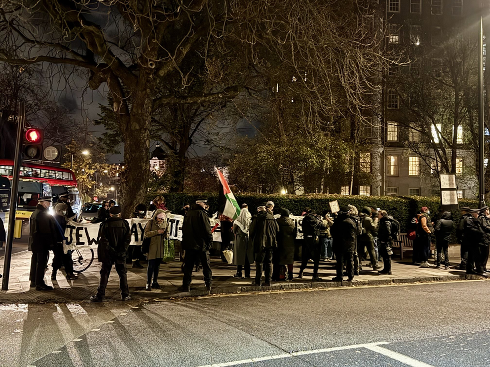 Palestine protest St John's Wood