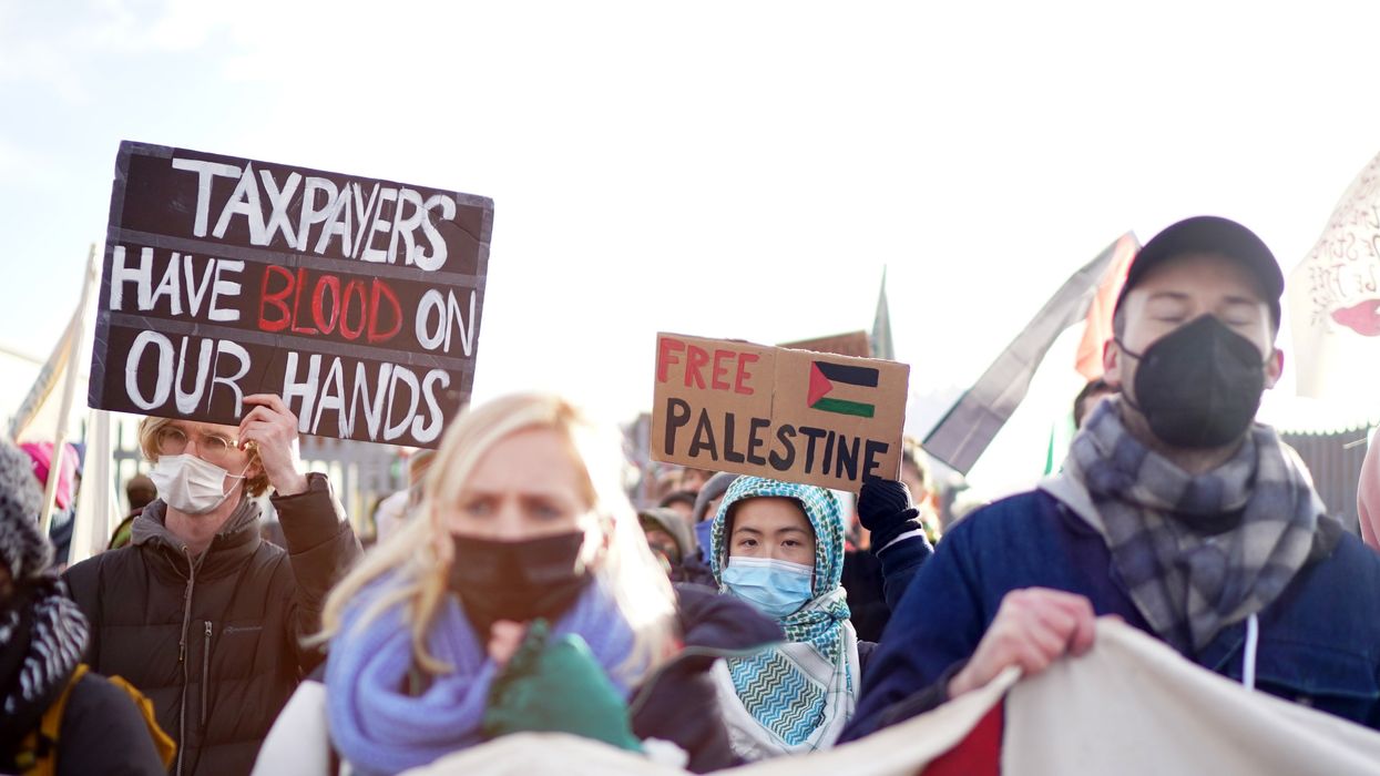 Palestinian protesters FINALLY face police crackdown as warning issued ahead of march