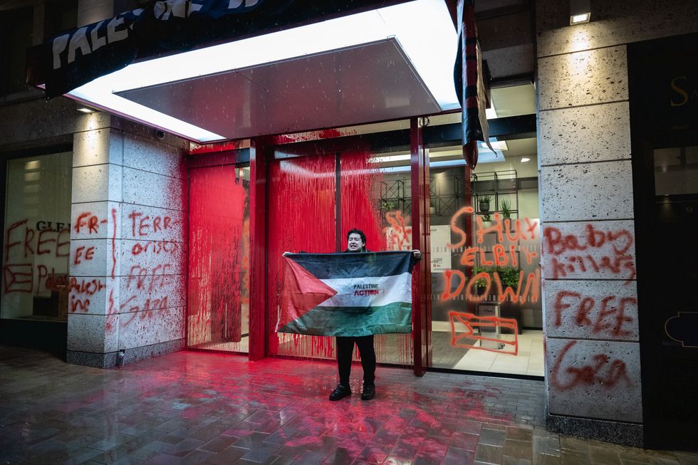 Palestine protesters