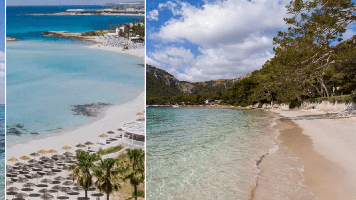 Palma, Spain, beach / Nissi Beach, Cyprus