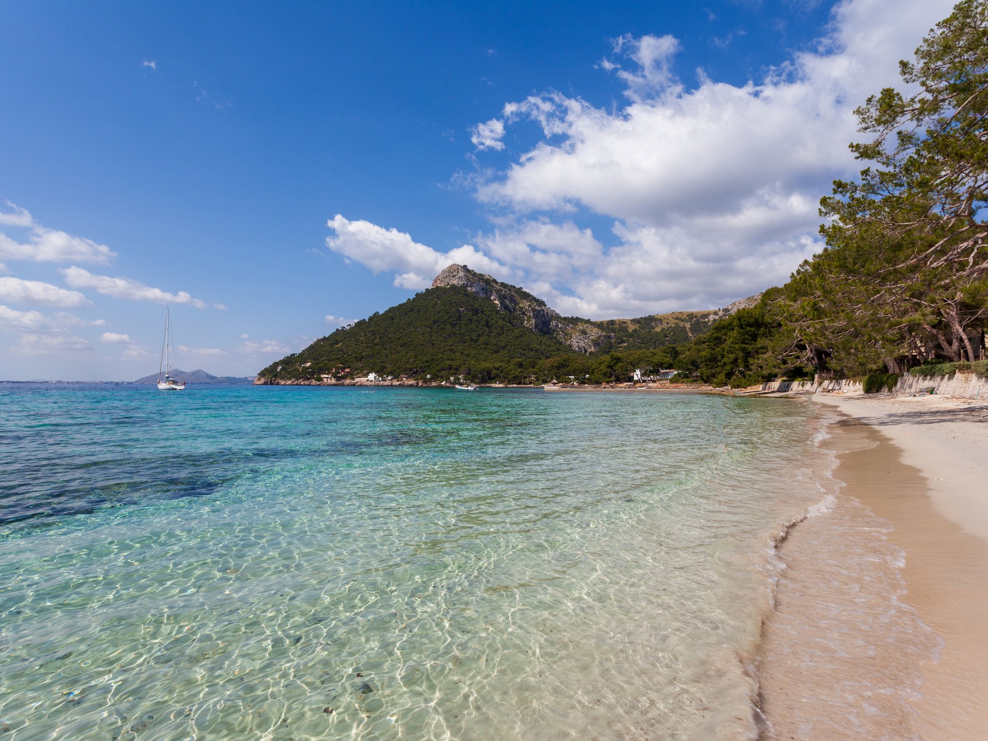 Palma, Spain, beach