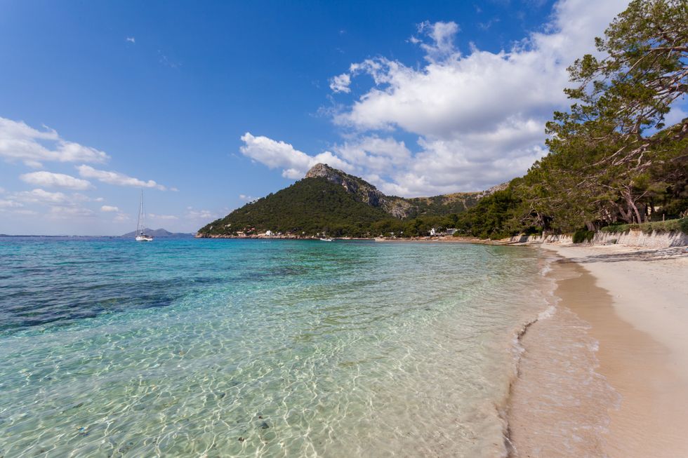Palma, Spain, beach