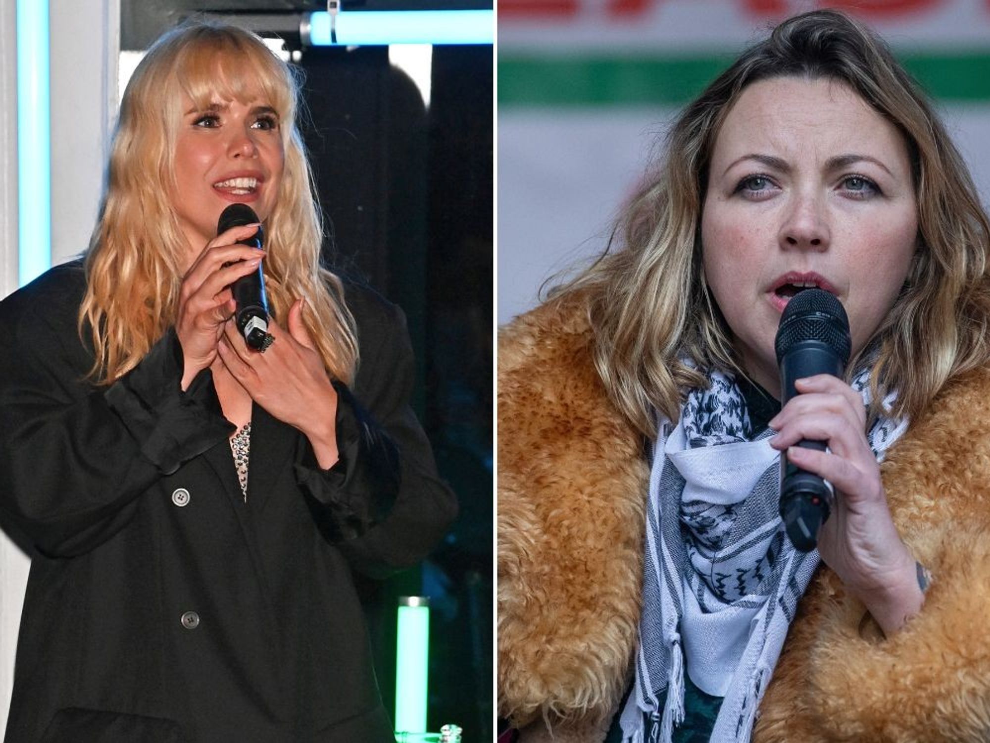 Paloma Faith and Charlotte Church