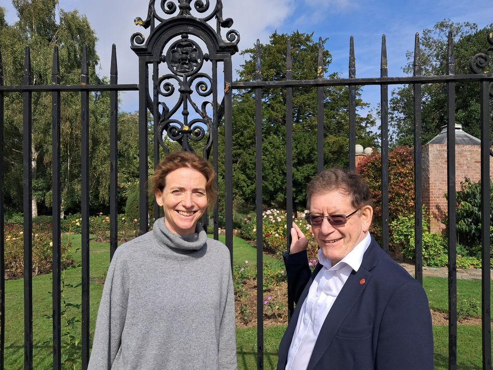 Pam Cox MP has been out campaigning alongside Richard Bourne