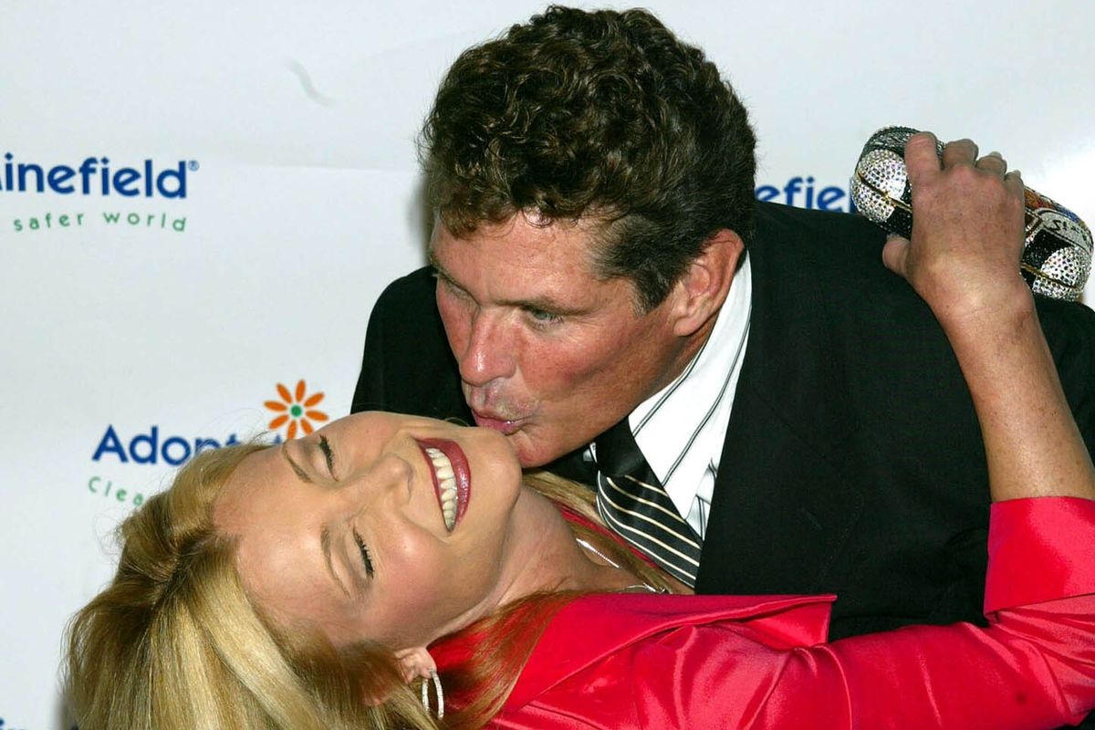 Pamela Hasselhoff and David Hasselhoff
