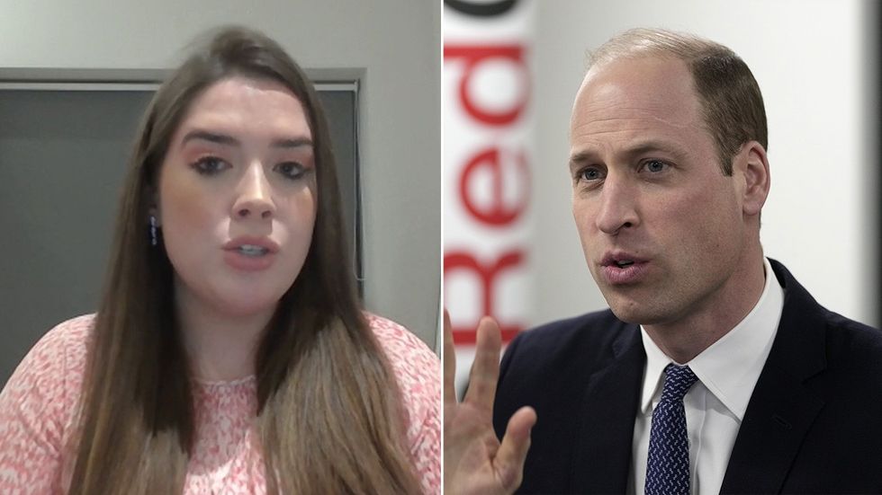 Pandora Forsyth and Prince William
