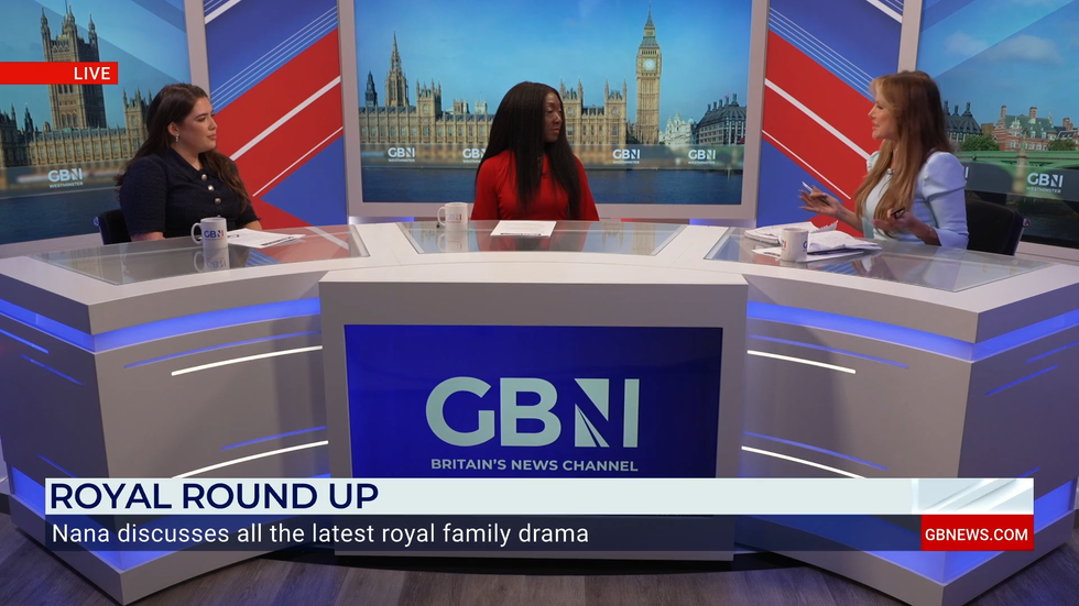 Pandora Forsyth, Nana Akua and Lizzie Cundy