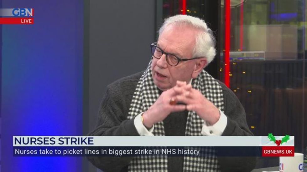 David Starkey launches BLISTERING attack on nurses over strike - 'Your duty is to your patients not yourself!'