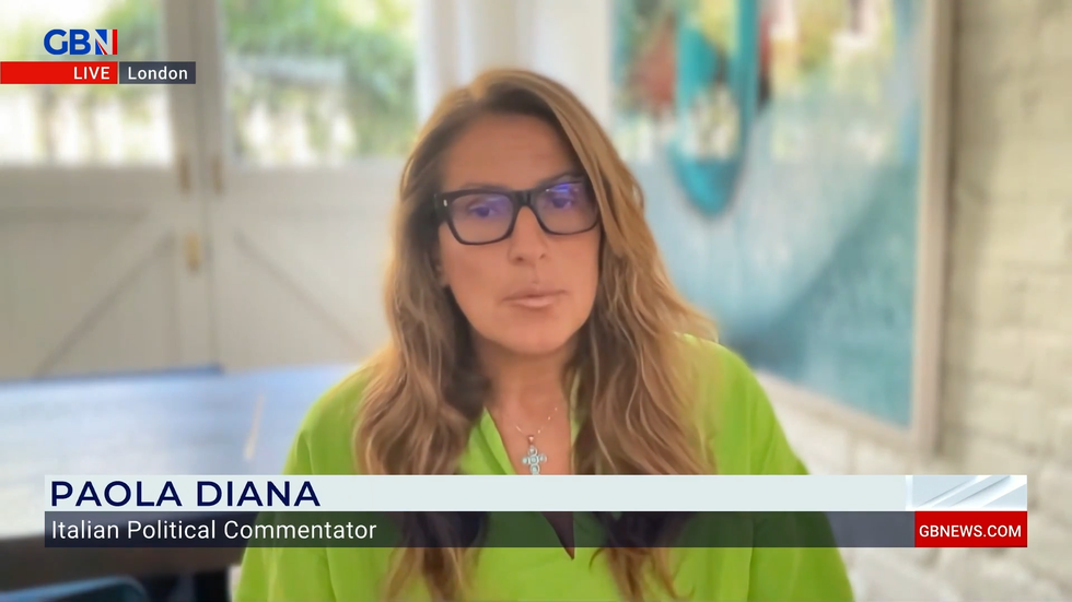 Paola Diana appears on GB News
