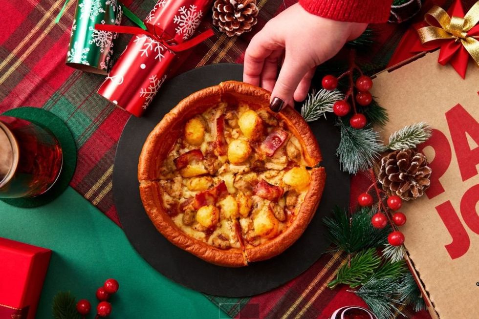 Papa John's Yuletide Yorkie