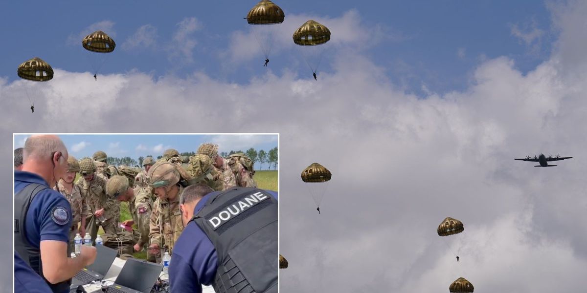NextImg:France demands passports from British troops parachuting into Normandy for D-Day
