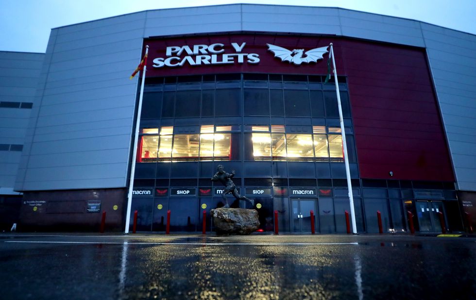 Parc y Scarlets rugby stadium is hosting the inquest.