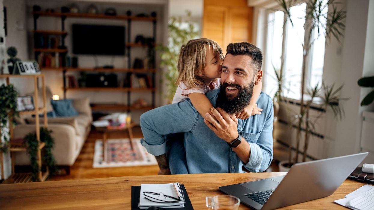 Parent and child in pictures