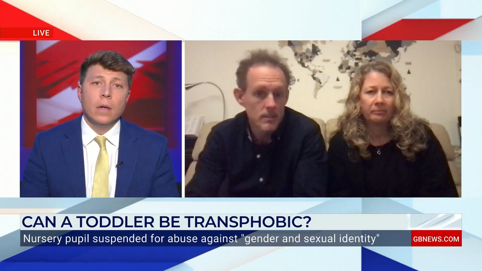 Parents who removed their children from school speak to Patrick Christys on GB News