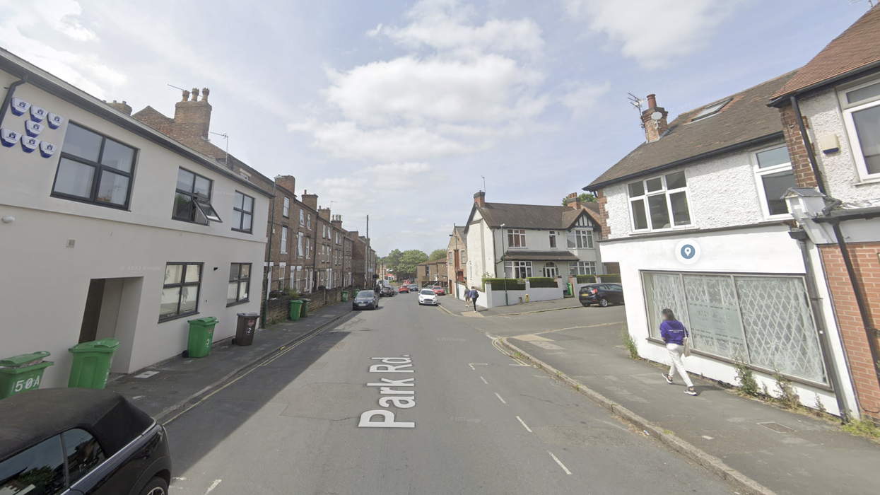 Park Road in Lenton, Nottingham