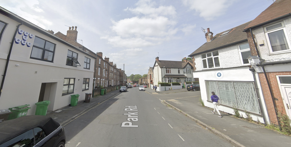 Park Road in Lenton, Nottingham