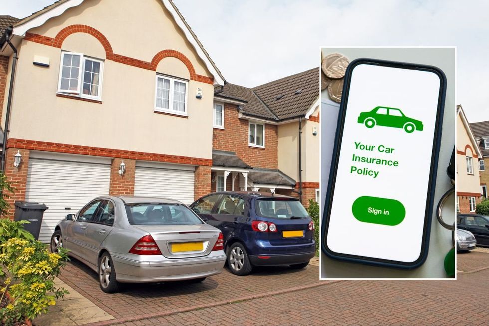 Parked cars and a car insurance policy