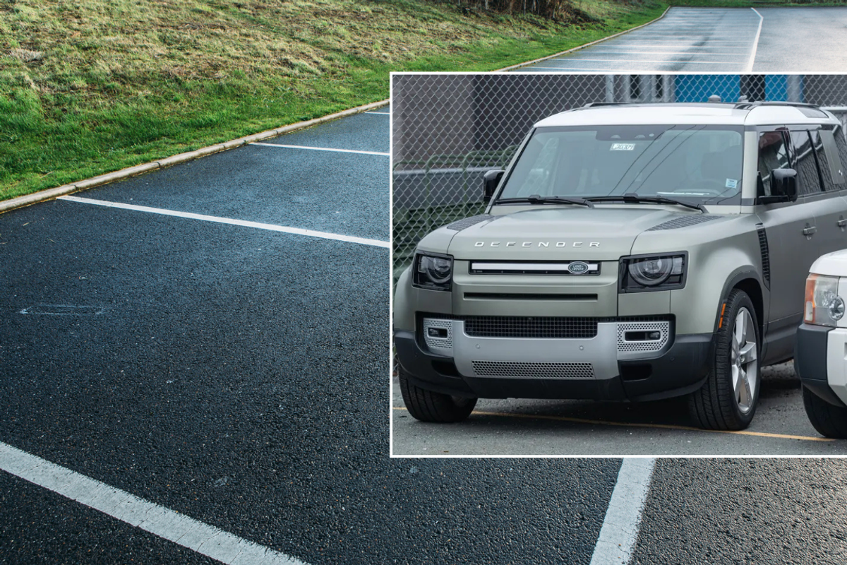 Parking bays and larger SUV