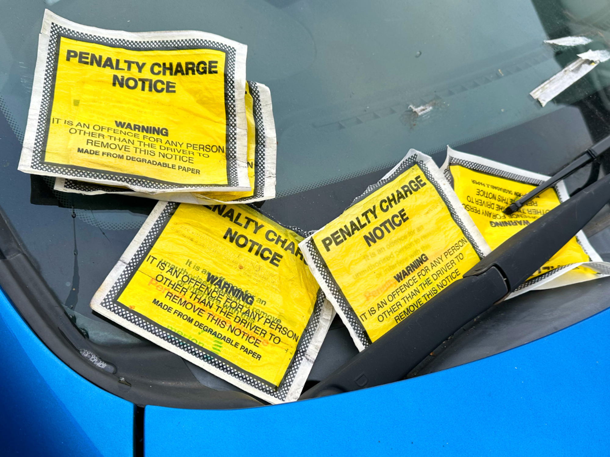 Parking fines (file image)