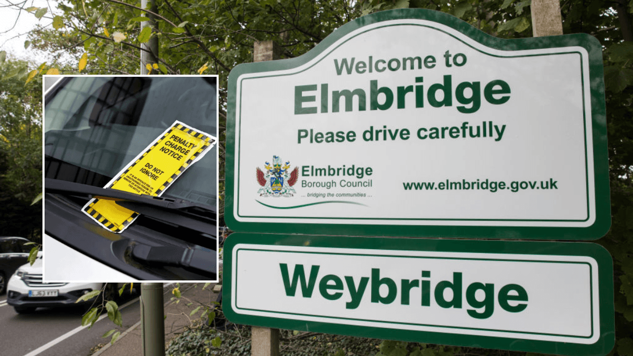 Parking ticket and Elmbridge council