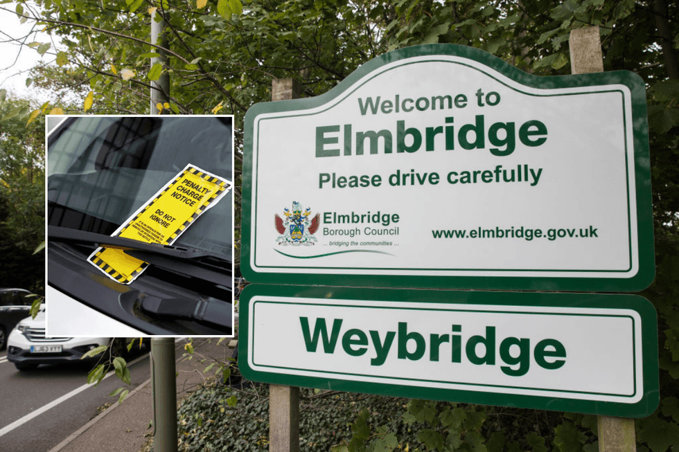 Parking ticket and Elmbridge council