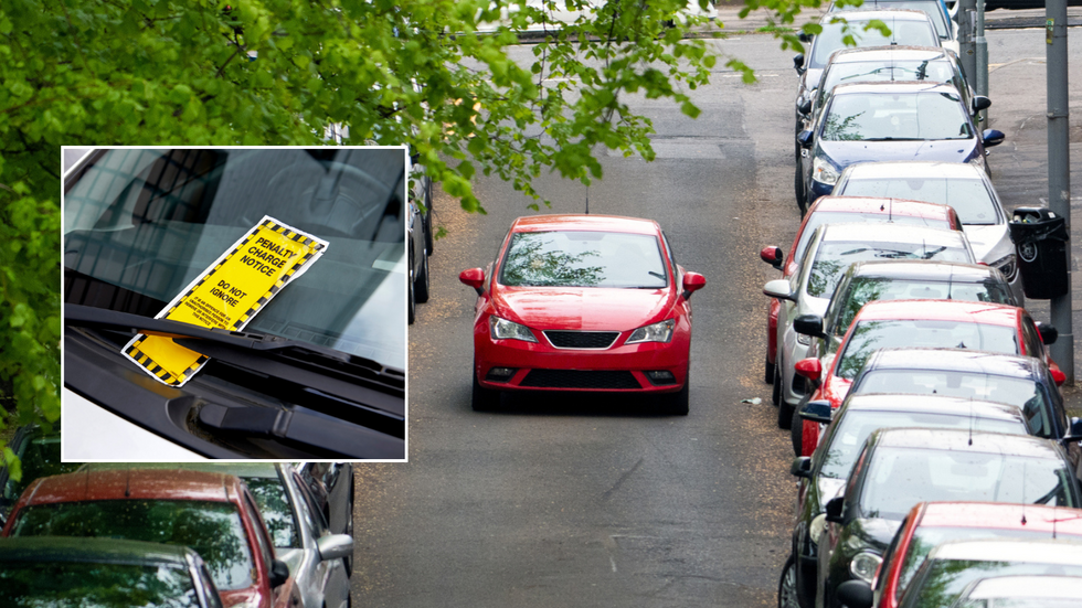 Parking ticket and UK road