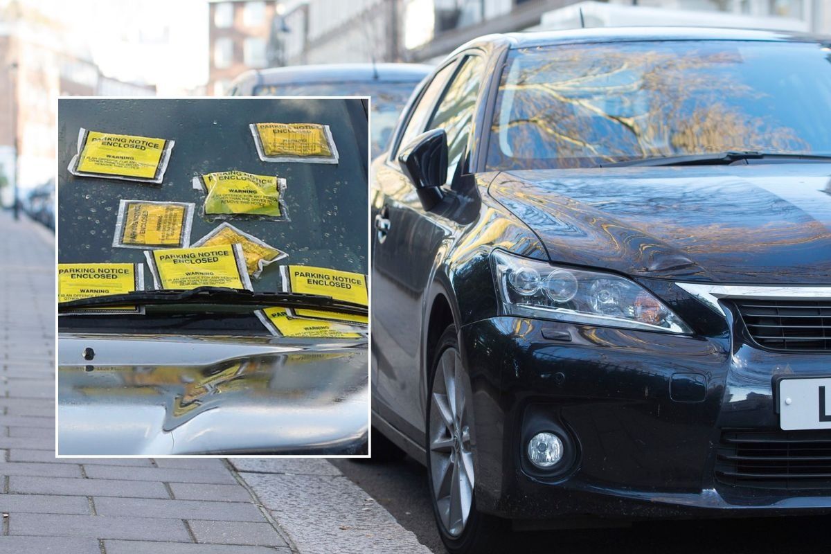 Parking tickets and a parked car