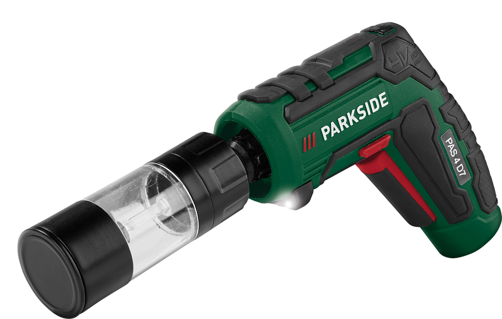 Parkside Cordless Screwdriver Set with BBQ Accessories