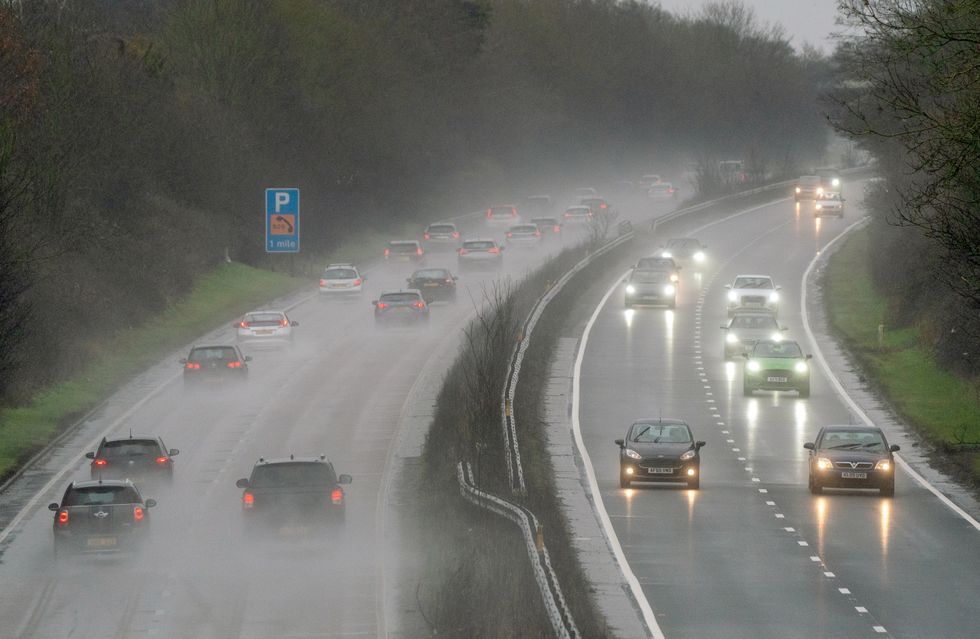Parts of northern Scotland will experience rainfall.