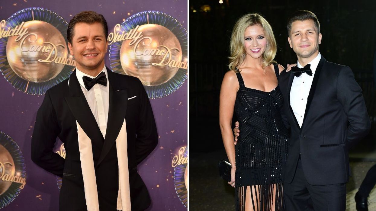 Pasha Kovalev and Rachel Riley