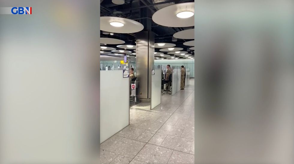 Passenger Ken Macmillan praised the effectiveness of the military operation.