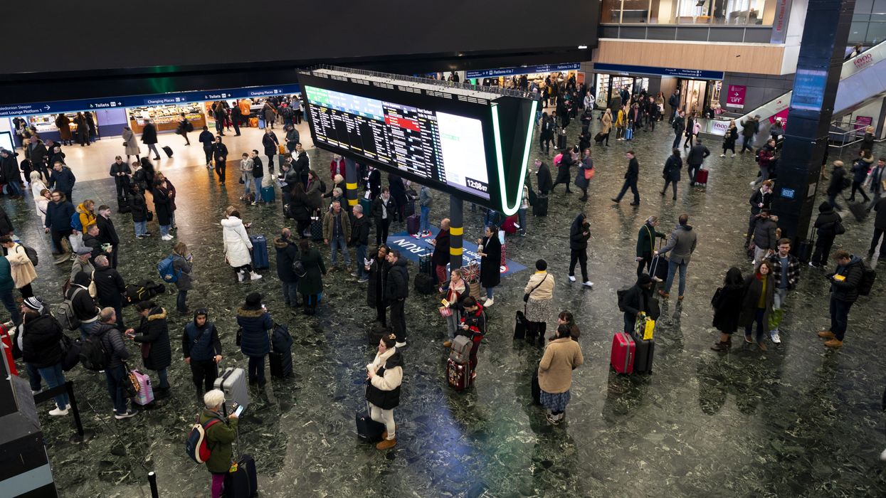 Passengers are being urged not to travel