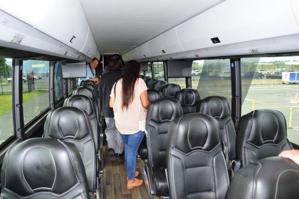 Passengers were surprised when they were