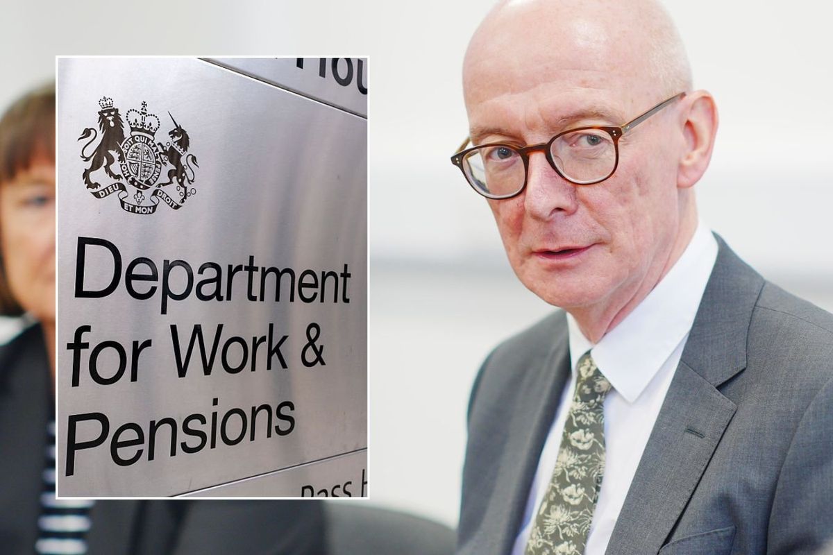 Pat McFadden and DWP sign