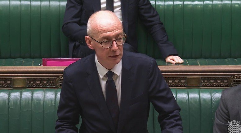 Pat McFadden speaking to MPs