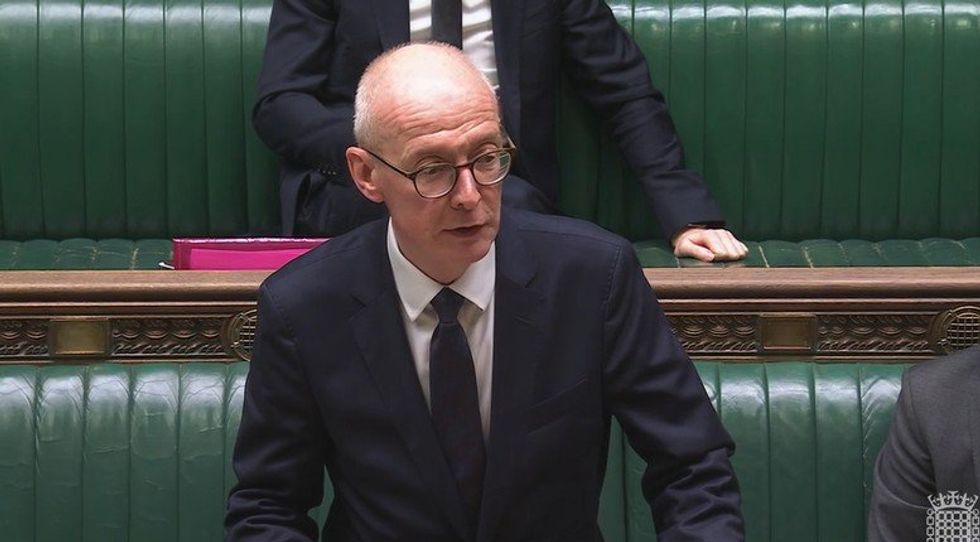 Pat McFadden speaking to MPs