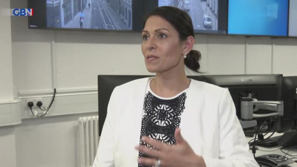 Priti Patel insists 'we're making sure we do everything we can to empower our officers' after police Taser move