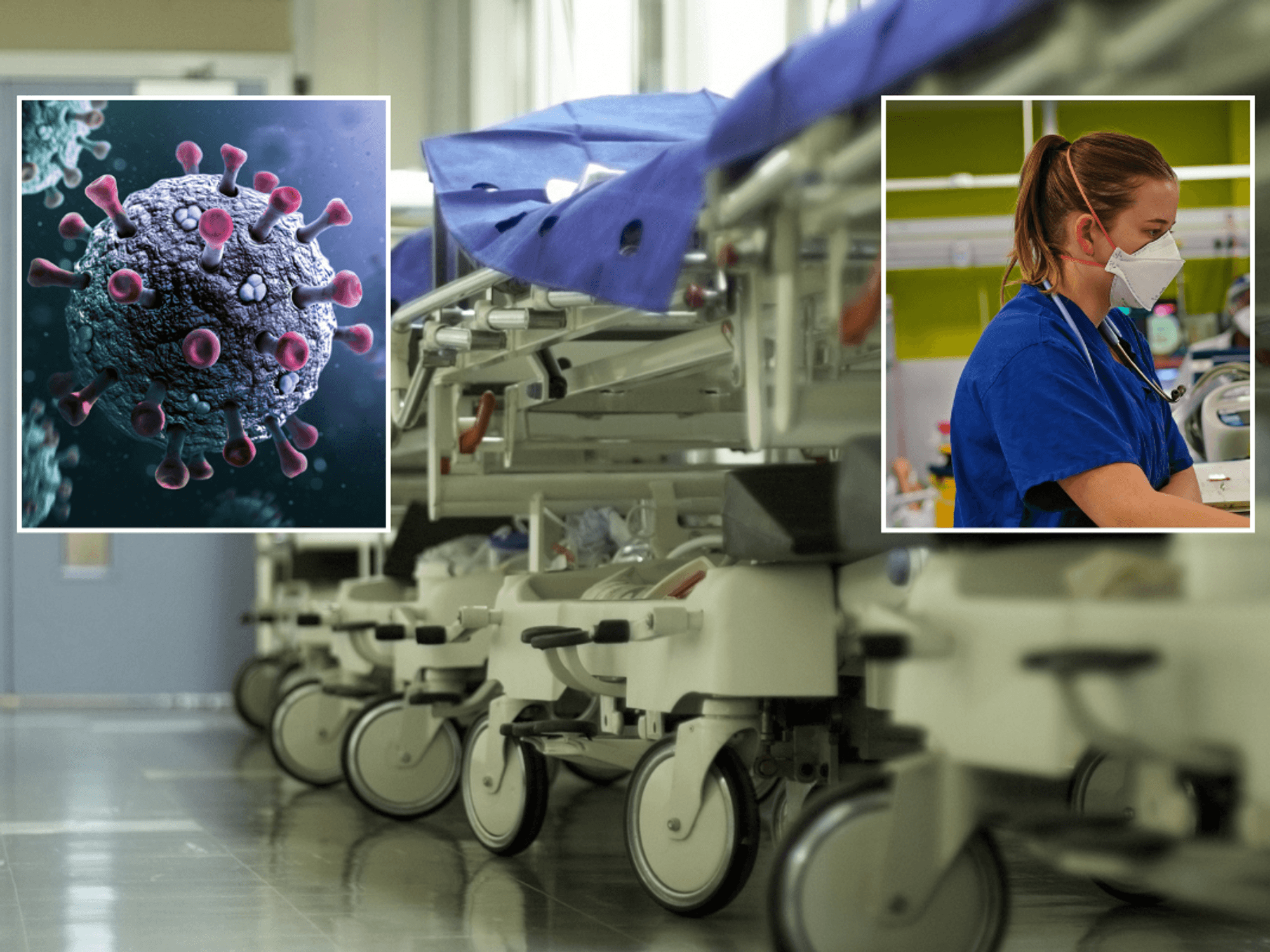 Patients with flu in hospitals have surged