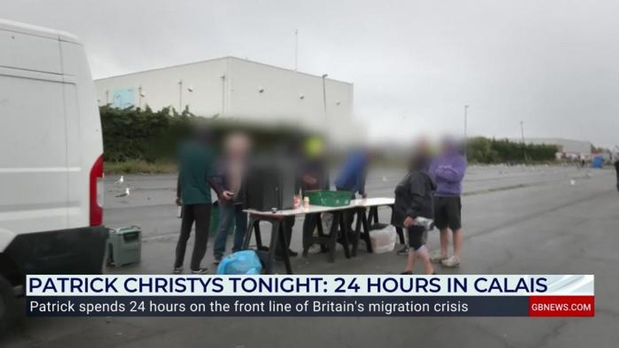 WATCH: Patrick Christys ambushes charity workers 'helping human traffickers'