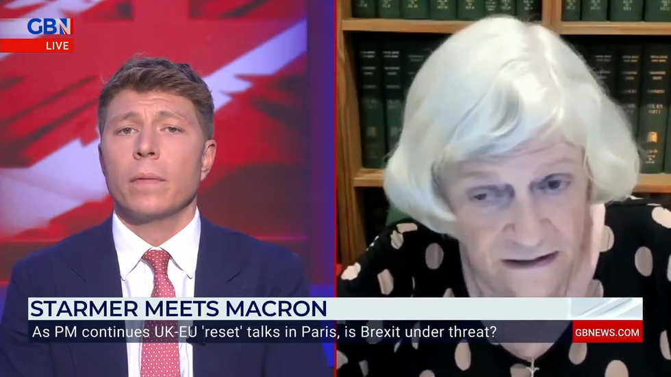 Patrick Christys and Ann Widdecombe