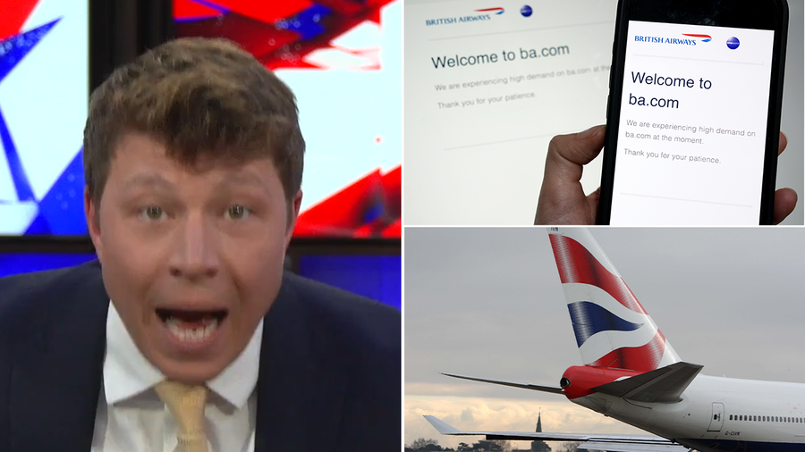 Patrick Christys and British Airways